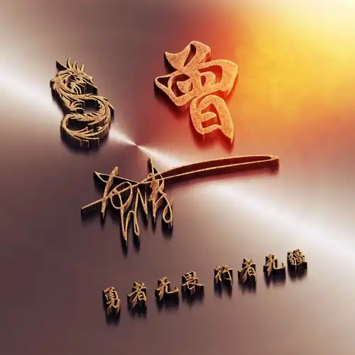  金属立体签名创意姓氏头像微信头像,喜欢请带走