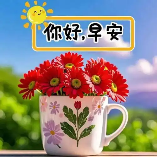  最新版漂亮的早上好问候语图片大全,清晨早安祝福语温馨问候