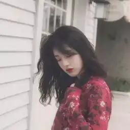  女生头像不说再见