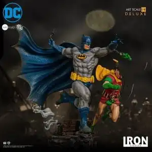  ironstudiosdc漫画蝙蝠侠与罗宾110雕像