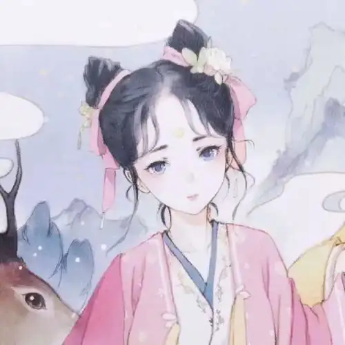  精选火爆抖音的100张头像,手绘插画复古港风欧美清新文艺唯美古风5大系列等着你来换