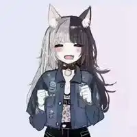  猫耳女生动漫头像动漫呆萌可爱猫耳女生头像