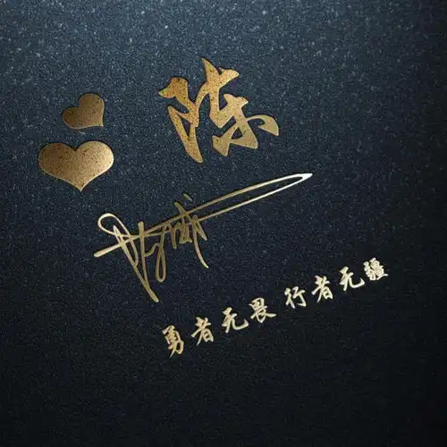  微信头像姓氏头像,创意立体大气商务签名头像,为你量身打造