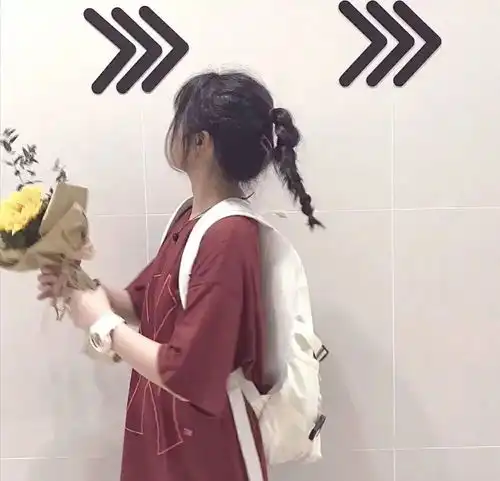  第484期女生头像1121酒红色优质真人部位女头