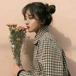  侧脸头像女生阳光小仙女专用侧脸头像