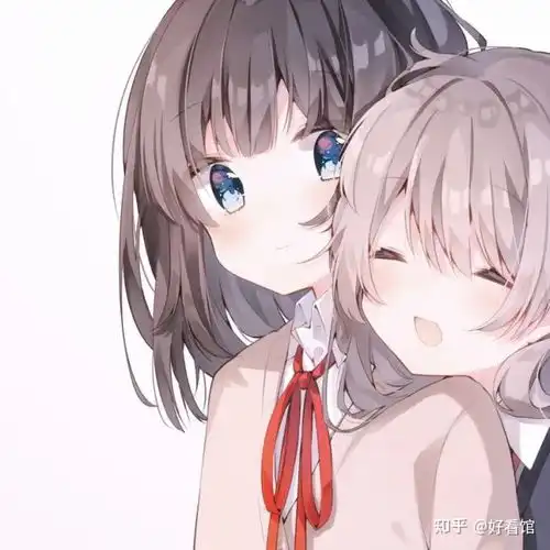  百合头像攻受分明橘里橘气的百合头像女女cp情侣头像优质百合头像情侣闺蜜百合cp头像动漫百合情头一左一右