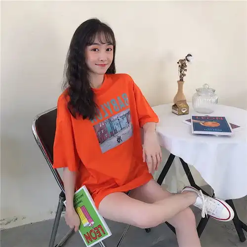  2020春夏港风ins网红怪味泫雅风mschf上衣女装t恤amm福卡商城